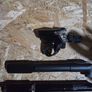 bike front and back light with 2 air pumps, good condition Image 2