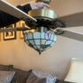 Tiffney light with fan Image 3