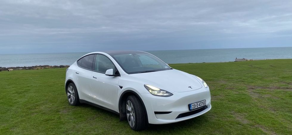 2023 Tesla Model Y with Towbar