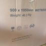 Wetroom Screen 900 x 1950mm Image 4