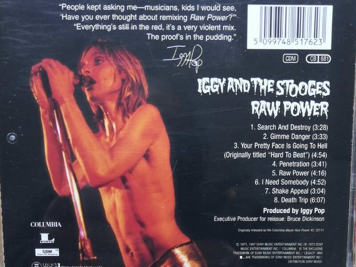 Iggy & The Stooges - Raw Power CD