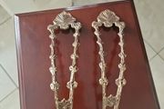 curtain tie backs metal