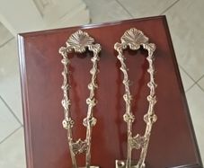 curtain tie backs metal