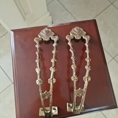 curtain tie backs metal
