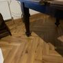 Vintage Solid Wood Extendable Dining Table Image 4