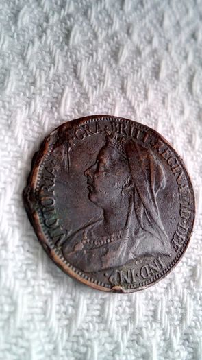 1901 Victoria Farthing.