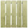 30 pcs Decking Tiles 50x50 cm Wood Green Image 3