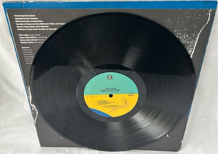 Chris Isaak Heart Shaped World 1989 Original US Pressing Promo Vinyl LP Wicked