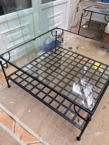 coffee table and two side tables