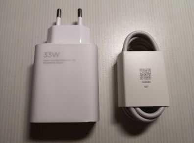 Xiaomi charger and cable.