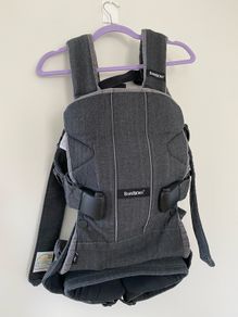 BABYBJORN Baby Carrier One - Denim Gray, Cotton