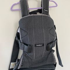 BABYBJORN Baby Carrier One - Denim Gray, Cotton
