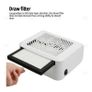 Nail Dust Collector 45W - Powerful Vacuum Fan Cleaner - Nail Dust Extractor Image 4