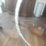Beautiful Old Brass Kettle on an Awesome Forged Wrothe Iron Stand Image 7