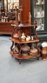 Antique Victorian Whatnot Etagere
