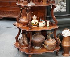 Antique Victorian Whatnot Etagere
