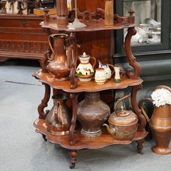 Antique Victorian Whatnot Etagere