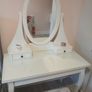 IKEA vanity dressing table and chair Image 5