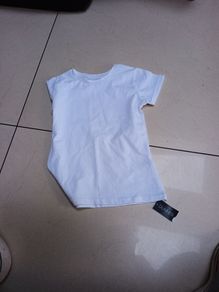 Dunnes Stores  White T-shirt  & 2 X Sleevless Vest. (Pep & Co)