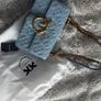 Authentic Pinko Love Bag - Light Blue Monogram Image 6