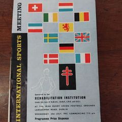 1957 Irish Athletic programme