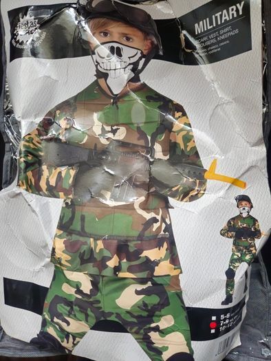 Halloween Military Costume Perfect Condition