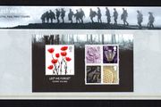 2006 Great Britain "Lest We forget" 90th Anniversary of Battle of the Somme Commemorative Stamps Miniature Sheet Commemorative Stamps Presentation Pack