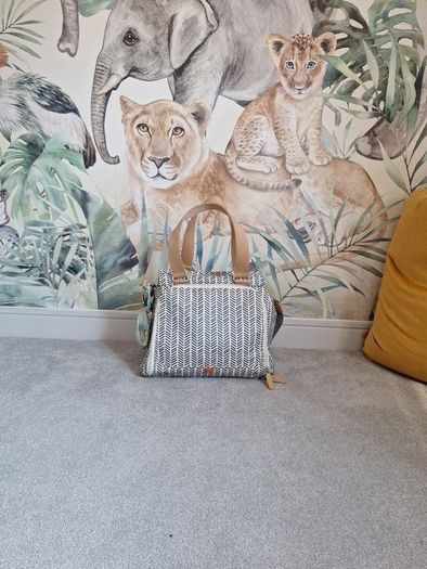 PacaPod Richmond Herringbone Changing Bag