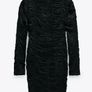 Limited Edition Satin Dress Black Dress Image 3