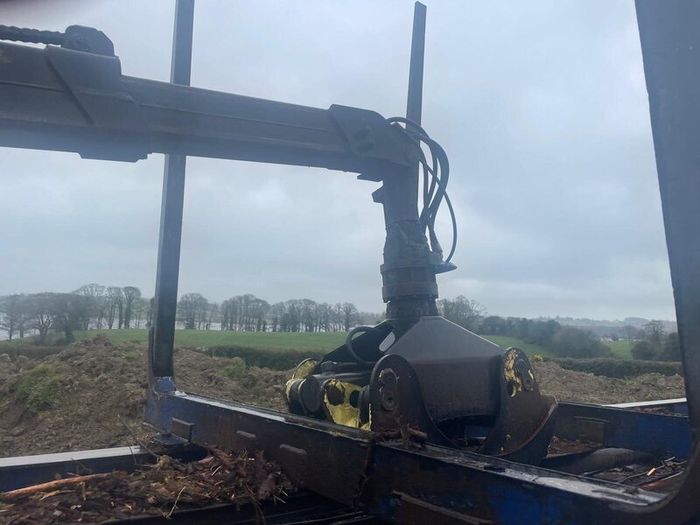Tajfun liv 120 k crane with Cab