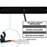 2pcs  Ultra-Slim Amber  LED Emergency Lights Image 4