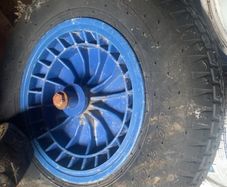 wheel barrow wheel tyre