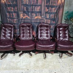 4 offices chairs