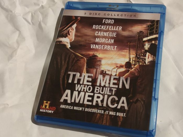 The Men Who Built America 3 disc Blu-ray