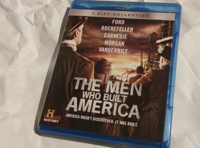 The Men Who Built America 3 disc Blu-ray