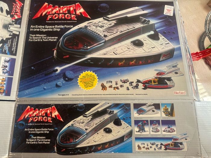 Boxed Manta Force Collection