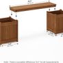 NEW SALE | Hardwood Planter Box in Teak Oil, Wood, Natural, 182.12 (W) x 44.7 (H) x 28.96 (D) cm Image 5