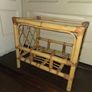 Vintage Bamboo Frame Glass Topped Coffee/Side Table Image 5