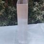 Large Modernist Polished Metal flower vase Image 2