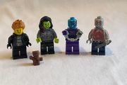Lego Guardians of the Galaxy figurines