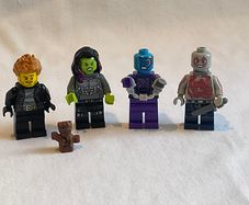 Lego Guardians of the Galaxy figurines