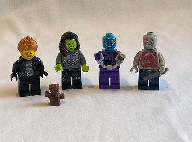 Lego Guardians of the Galaxy figurines