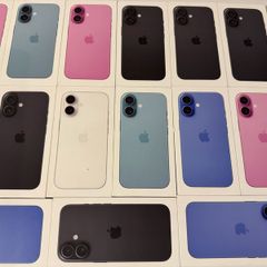 iphone 16,128GB (WHITE/BLACK/TEAL/ULTRAMARINE/PINK)Brand New Sealed 1 year Apple Warranty Free Screen Protector and Phone Cover RECEIPT