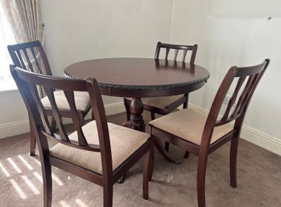 Dining Table & 4 chairs