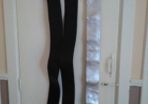 Black & Silver Wide Long Ladies Belts