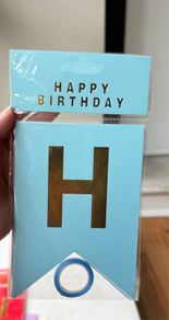 Birthday banner