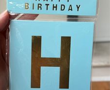 Birthday banner