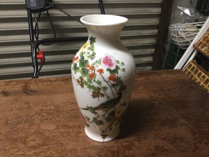 Vase ( Vintage Handpainted) ( Reduced)
