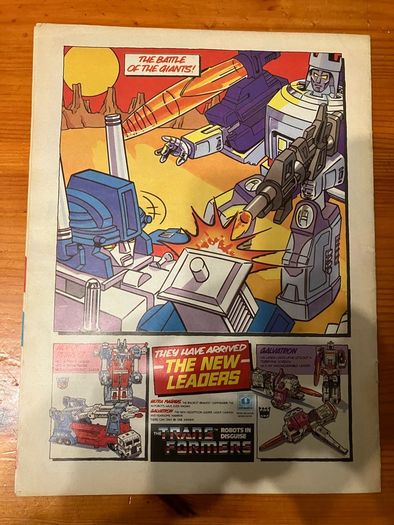 Comic: 'The Transformers' no. 82 (11th October 1986)