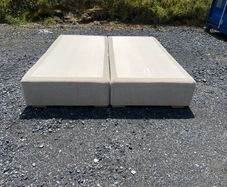 6ft Super King Split Divan Bed Base  4 Drawers